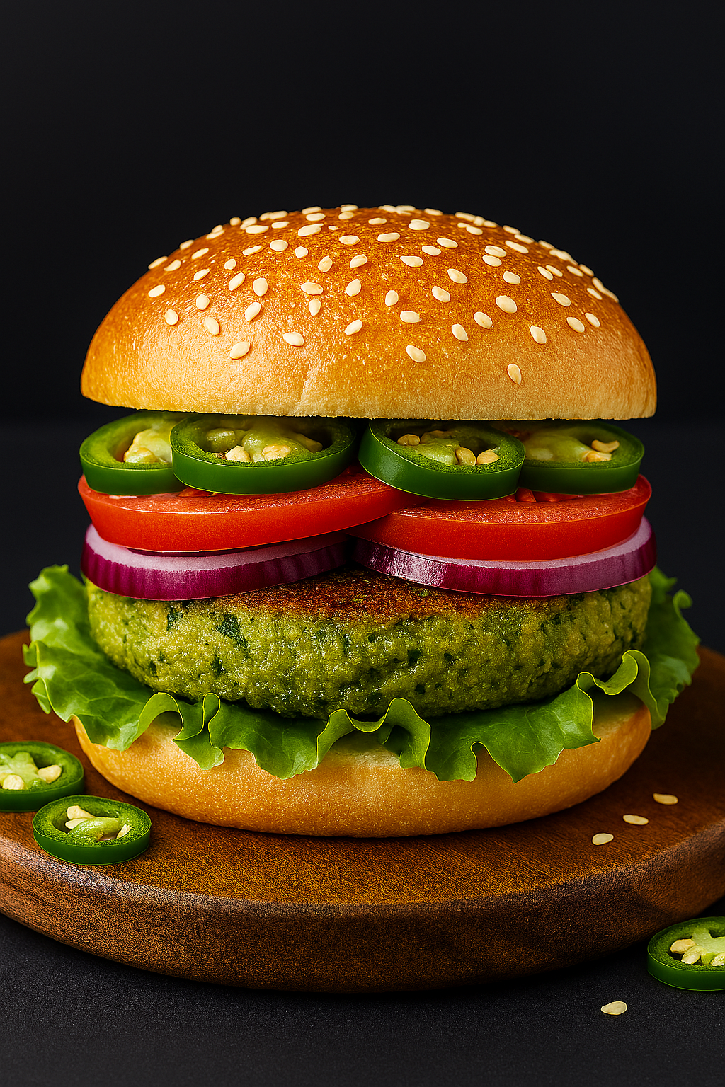 Vegetar Fava Burger